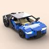 Конструктор Машина Bugatti Veyron Chiron Модель Спортивного Автомобиля Собранная Игрушка Совместимая с Мелкими Деталями