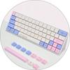 Pink PBT XDA Keycap Mechanical Keyboard Optical Keyboard for MX Switch Keycap, Set, & (bubble)