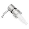 1/2 шт. Насос для мыла из нержавеющей стали, дозатор для жидкого лосьона, головка для бутылки, сменная насадка для банки/трубка
