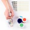 10PCS Multi Size Tips Nylon Fiber Painting Brushes Artist Painting Tool Set  Oil Painting