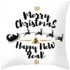 Веселого Рождества праздничное украшение наволочка для дивана офисное сиденье автомобиль украшения спальня комната дом 45x45 см