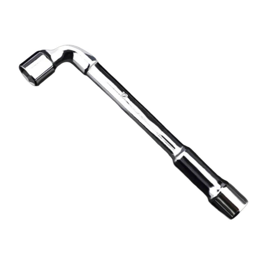 L Shaped Angled Hex Socket Wrench Steel Double Ended Elbow Tubular Socket Spanner for Mechanic Repair Tool 6/8/10/12mm