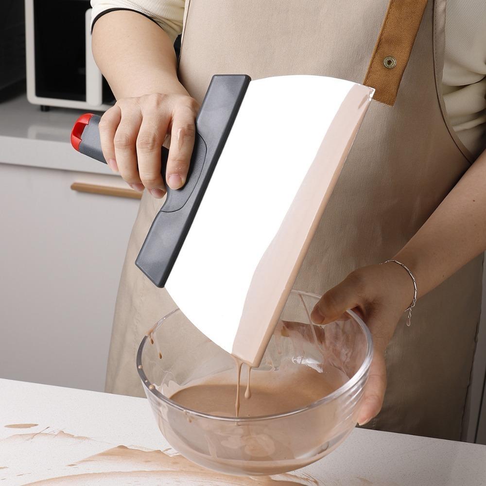 Stainless Steel Chocolate Shovel Large Size Chocolate Spatula Chocolate Tempering Scraper Candy