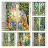 Forest Animal Window Curtain Tiger Lion Blackout Curtains For The Bedroom Drapes In Living Room High Shading (70 %-90 %)2 Panels