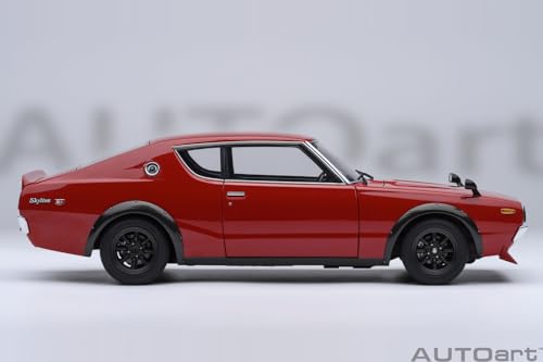 AUTOart 1/18 Nissan Skyline 2000GT-R (KPGC110) Tuned Version Red Finished Product 77468