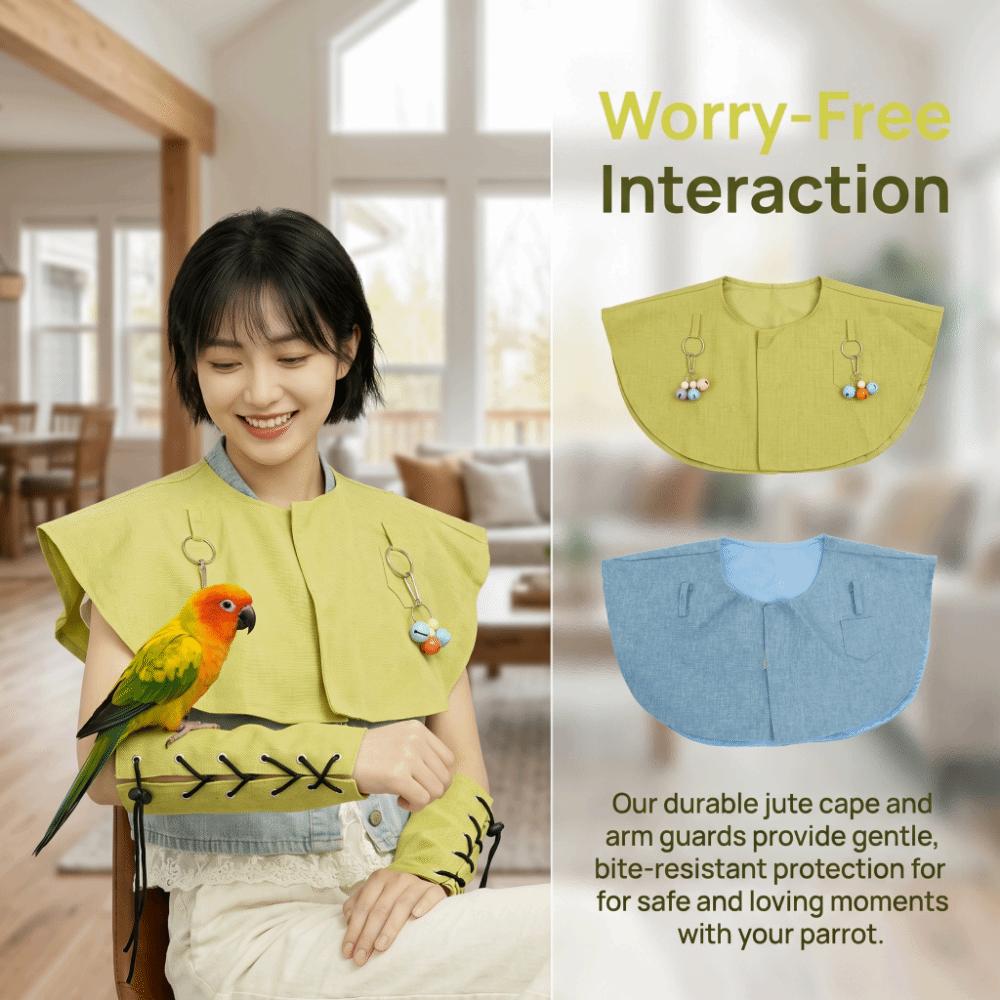 Anti-Scratch Bird training shawl Anti-bite Bird Poop Shawl Bird Shoulder Protector Bird Handling