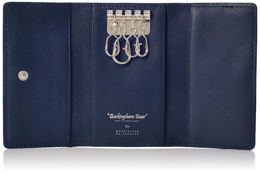 Ключница Buckingham Bear Темно-синяя [Macintosh Philosophy] Мужская