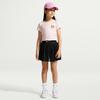 Nike Solid Color Brand Logo Moderate Skirt Summer Kids'