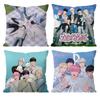 Чехол для подушки Kpop P-PLAVE с принтом, наволочка для подушки на диван в гостиной и декор спальни