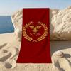 Полотенце с логотипом SPQR Древнего Рима Полотенца для пляжей, студий йоги, спортзалов, горячих источников, бассейнов и пикников
