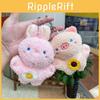Plush Charming Rabbit Bag Pendant Cute Doll For Girls Perfect Gift Idea 15cm