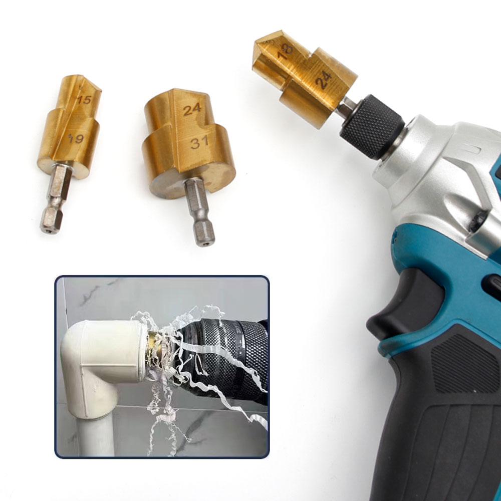 Шестигранная ручка подъемное сверло PPR лестница бурение водопровод электрик многослойный водопровод рассверливание инструмент для сверления