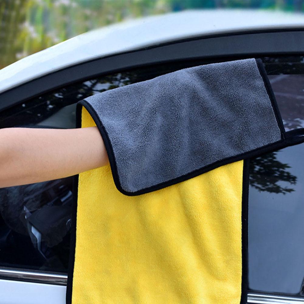 Microfiber Cleaning Towel Extra Soft Super Absorbent Car Cleaning Cloth Professional Detailing Car Drying Towel Wash Accessories