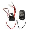 Brushed Motor ESC Combo 550 Brushed Motor with 60A Brushed ESC for Tamiya Drag Head Tractor Truck 1 14 Off Road