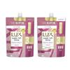 [Shampoo & Conditioner Set Sale] LUX Super Rich Shine Straight Beauty Refill, 3 Regular Size Pieces, 870g, Swelling Care