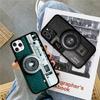 Ретро Винтажная Камера Ударопрочный Чехол Для Телефона Для IPhone 11 12 13 14 15 16 17 Pro Max Plus PC TPU Жесткий Чехол