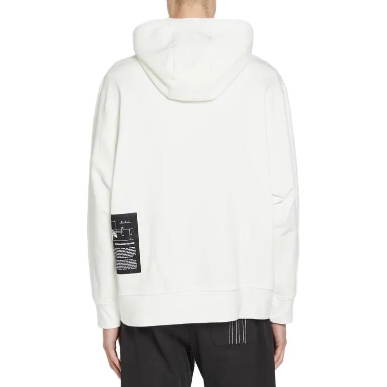 adidas X Alexander Wang Худи с принтом Белый Мужские Топы CV5052