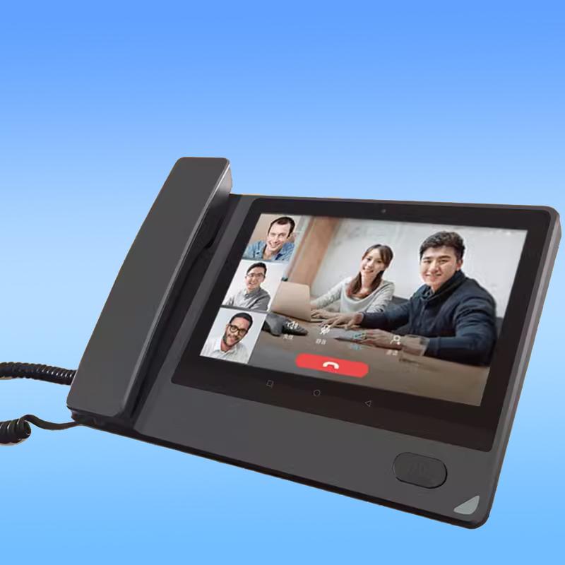 Смарт 4G Беспроводная Точка Доступа Настольный Телефон Стационарный Телефон Google Play Store 2G+16G Android 8.1 Многоязычный Пульт Дистанционного Управления Смартфон