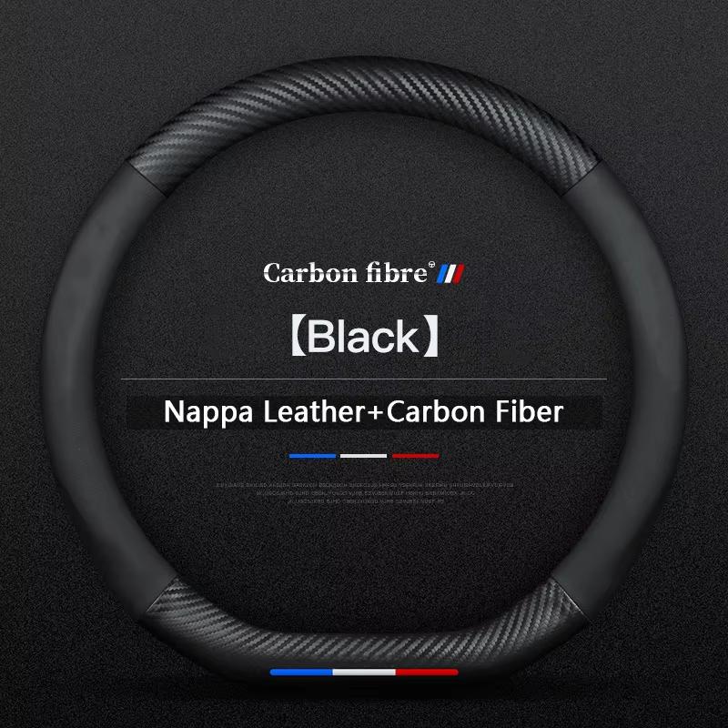 Car Suede Anti-Slip Steering Wheel Cover For Volkswagen Passat Golf 5 GTI Beetle Tiguan Touareg Polo T-ROC T-Cross Magotan Jeeta