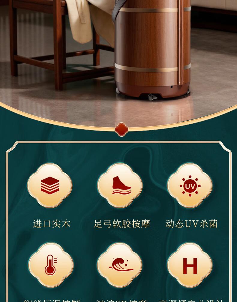 Taichang Wooden Bucket Foot Bath Tub