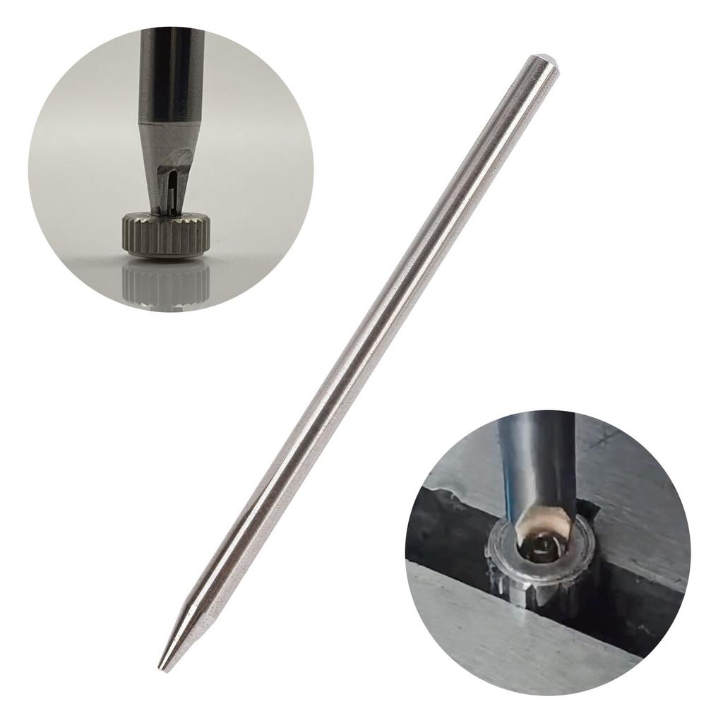 Инструмент для ремонта изогнутой заводной головки часов из углеродистой стали 2 мм Профессиональный инструмент для регулировки изогнутой заводной головки часов