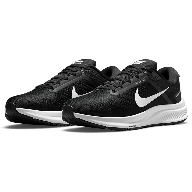 Nike Air Zoom Structure 24 Черно-белые мужские кроссовки DA8535-001