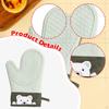Heat-resistant Silicone Kitchen Glove, Essential for Cooking.