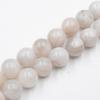 White Crazy Agates Round Natural Loose Stone Beads for Jewelry Making DIY Charm Bracelet 15'' Strand 4/6/8/10/12mm