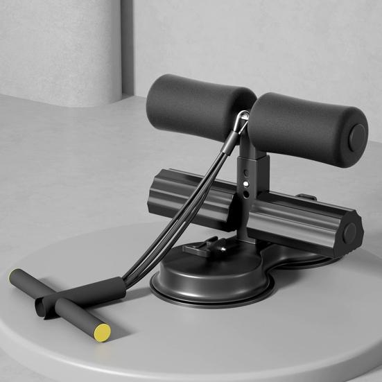 Sit Up Bar с мощными присосками, эспандер, регулируемый напольный держатель для скручиваний, удобный для использования на полу, вспомогательное устройство для скручиваний