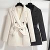 Весна и осень новый женский блейзер корейский выпуск дизайн Sense британский стиль мода универсальный повседневный маленький костюм