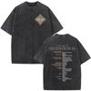 Esquie Game Clair Obscur Expedition  Washed T Shirts Men Women Clothing Fashion Retro Oversized ONeck Short Sleeve Tshirts