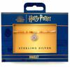 Harry Potter semi Precious stone bracelet with sterling silver Time Turner charm