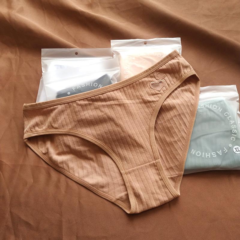 High Quality Comfort Low-rise Panties Female Cotton Breathable Hipster Panties Female Sexy Cute Student Girls Panties Female Summer Cotton