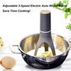 Регулируемый 3-скоростной венчик Электрическая автоматическая мешалка Мешалка Треугольный взбиватель яиц Пищевой соус Суп