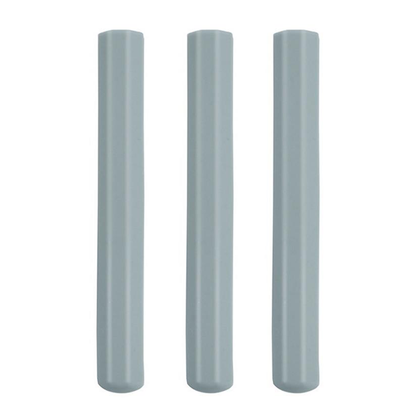 3Pcs/lot Nail Art Pen Caps Silica Gel Sealed Dustproof Pen Caps Manicure Tools Nail Brush Gel Pen For Nails Protective Tool