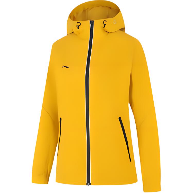 Li Ning Женский тренч Пшенично-золотой AFDUA12-5