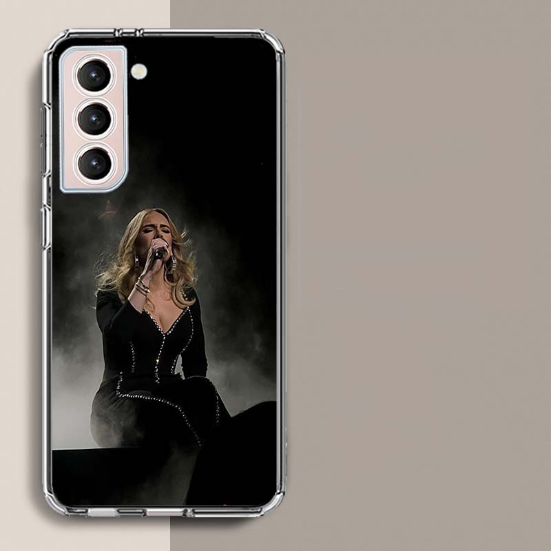 Чехол для телефона Singer A-Adele для Samsung A16 A26 A36 A56 A17 A15 A25 A35 A55 A14 A24 A34 A54 A04S A05S Galaxy Note 20 10 9 8 A9 A8