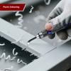 Эргономичный инструмент для снятия заусенцев из алюминиевого сплава с 3 шт. лезвий, съемники лезвий для зачистки металла, дерева, пластика