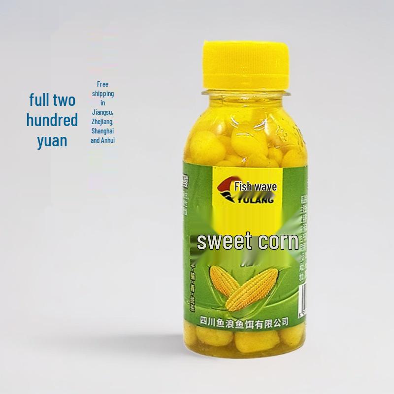 Yulang Sweet Corn Fishing Bait 100ml for Crucian, Carp, Grass Carp, and Bream - 240 Bottles