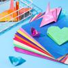 Цветной скрапбукинг украшения DIY аксессуары блестящая бумага для оригами квадратная складная бумага