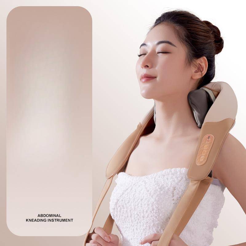 Массажер Массаж с плечевой сумкой Массаж для массажа шеи, Домашний горячий компресс для шеи Богатство и знатность, Массажер для плеч и шеи