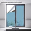 2M Window Film Reflective Silver Mirror Window Tint Self-Adhesive Decal Glass Film for Home Privacy Protection