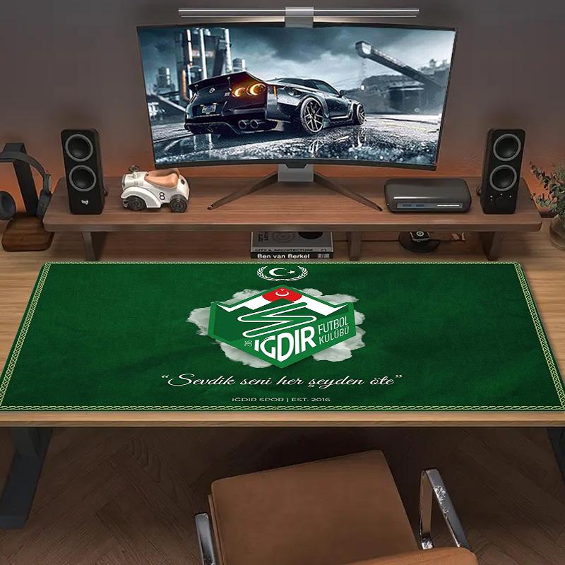 Iğdır FK duvar kağıdı Color Mouse Pad Large Gaming Table Cushion Non-slip Laptop Tablet Big Mousepad XXL Mat Mini PC Playmat With Lock edge