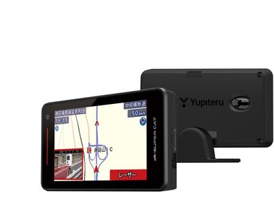 Детектор лазерных радаров Yupiteru SUPER CAT A1000a, полная спецификация PREMIUM LINE с беспроводной локальной сетью, дюймовый ЖК-дисплей, черный, корпус, усилитель 4-го поколения, 3 года