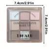 9-Color Eyeshadow Palette Comprehensive Makeup with Matte Shimmery Glitter Effects for Daily Makeup and Smokey Eye Makeup
