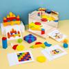 Mirror Puzzle Mirror Game Board Game Thinking Space Logic Training Early Education Teaching Aids Puzzle Mirror Puzzle