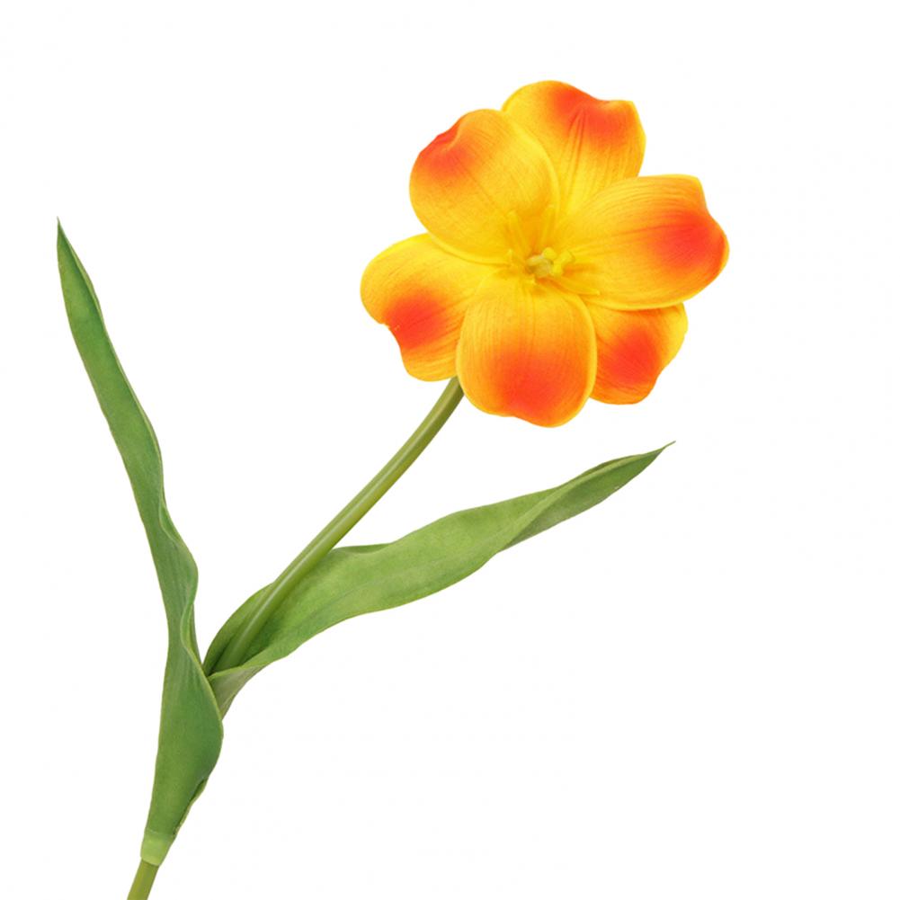 5 шт. Букет симулированных тюльпанов Реалистичные искусственные цветы Домашний декор Искусственная композиция из тюльпанов с гибкими стеблями