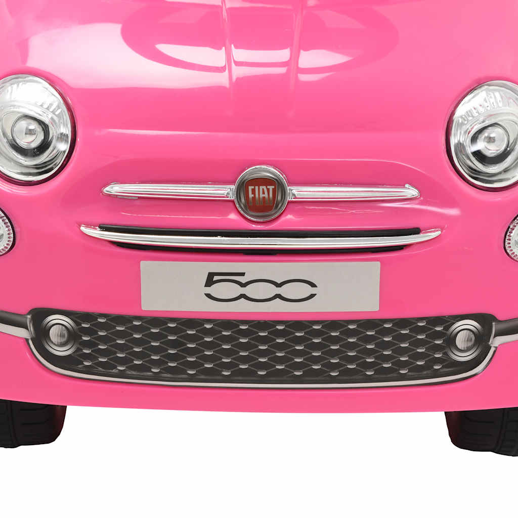 Детский электромобиль Fiat 500 Розовый
