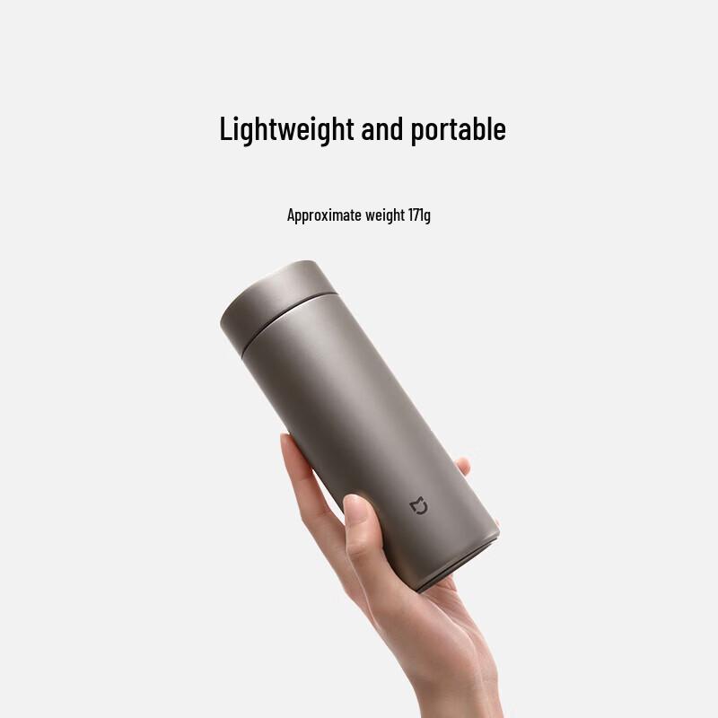 Xiaomi Mijia Ti 2 Легкая термобутылка из чистого титана с вакуумной изоляцией
