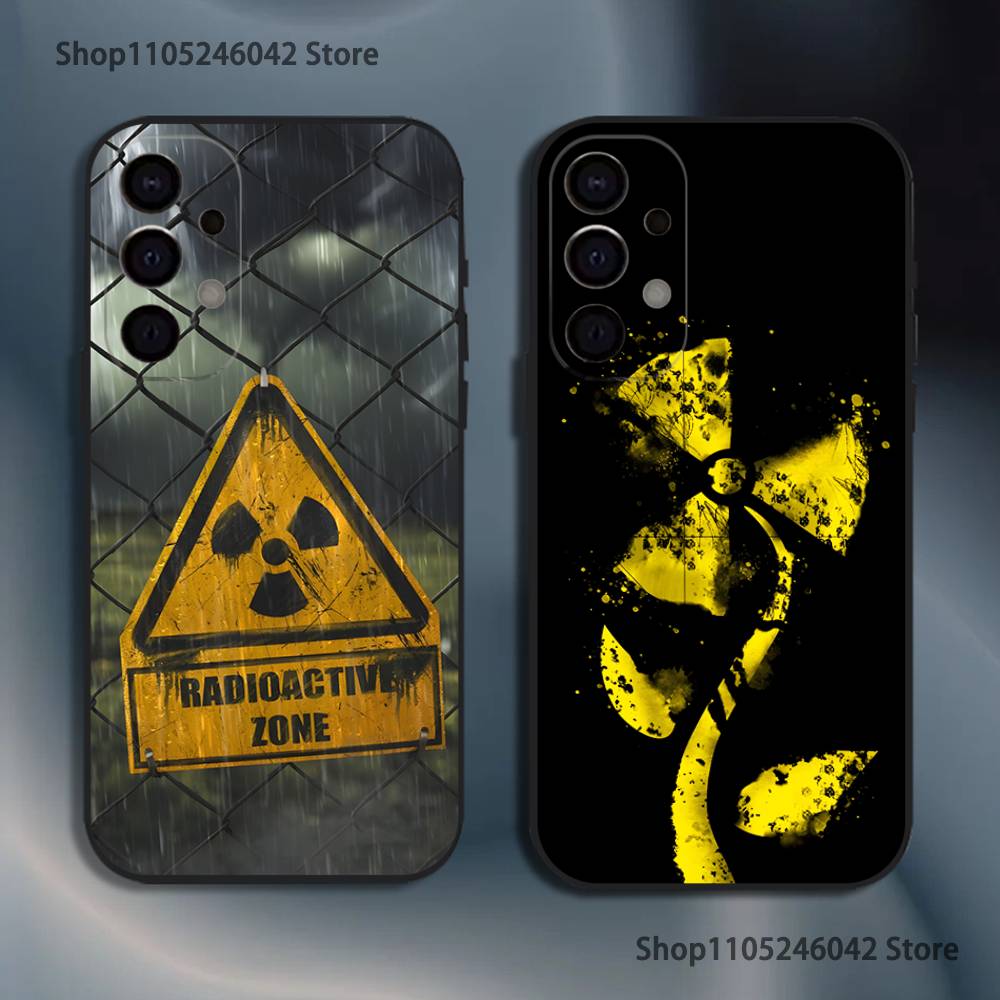B-Biochemical C-Crisis Symbol Phone Case For Samsung S26,S25,S24,S21,S22,S23,S30,Ultra,S20,Plus,Fe,Lite,5G Black Cover